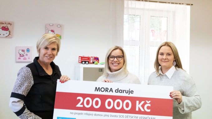 MORA opět pomáhá SOS dětským vesničkám