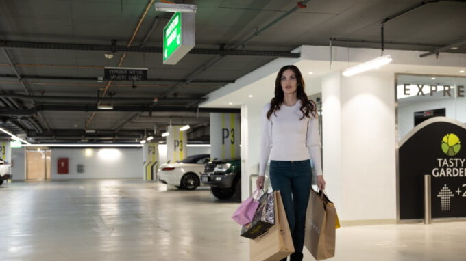 Pro vánoční nákupy lze pohodlně zaparkovat v Palladiu