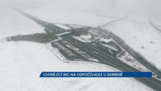 Řidičům stále chybí WC na odpočívadle u Skrbeně, ŘSD hledá zhotovitele stavby
