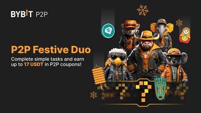 Bybit P2P slaví 2. výročí speciální akcí Festive Duo Event