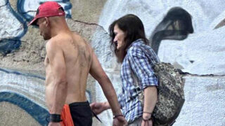 Katka Bradáčová s kamarádem