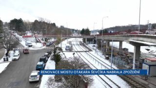 Na mostě Otakara Ševčíka bude po Novém roce platit nové dopravní omezení