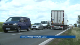 Svitavám se výrazně uleví, ŘSD zprovoznilo silnici I/43 mezi Hradcem nad Svitavou a Lačnovem