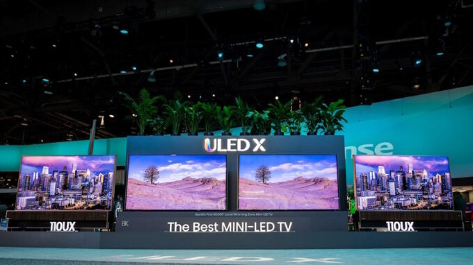 Hisense právě představil na veletrhu CES 2024 inovace v zobrazovacích technologiích včetně ULED X TV, laserové TV a displejů pro automobily
