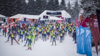 Sezonu ČEZ Skitour na Horních Mísečkách zahájilo 475 lyžařů. Pro double si dojel Knop