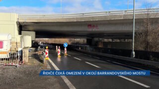 Řidiče čeká omezení v okolí Barrandovského mostu