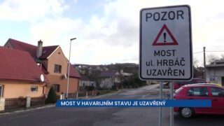 Most v Brumově-Bylnici je uzavřený kvůli havarijnímu stavu, řidiči neprojedou