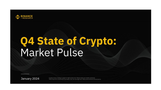 Nejsilnější čtvrtletí pro kryptoměny. Binance sdílela report z posledního čtvrtletí roku 2023.