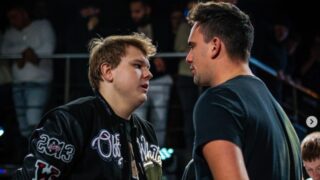 Tadeáš Veselý (vlevo)