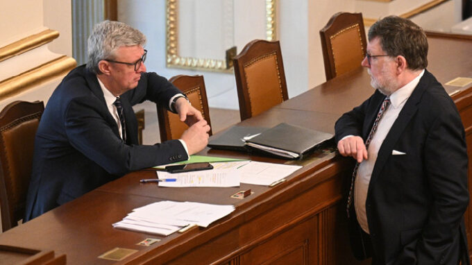 Karel Havlíček a Zbyněk Stanjura