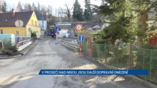 Proseč nad Nisou opět trápí další uzavírka kvůli modernizaci tramvajové trati