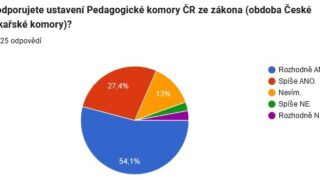 Pracovníci škol chtějí Pedagogickou komoru ČR ze zákona