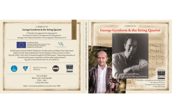 CD album českého tvůrce je vystaveno v Musikverein Wien