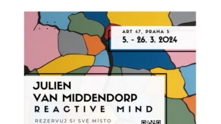 Julien van Middendorp vystaví svá díla v Art 47 na Malé straně