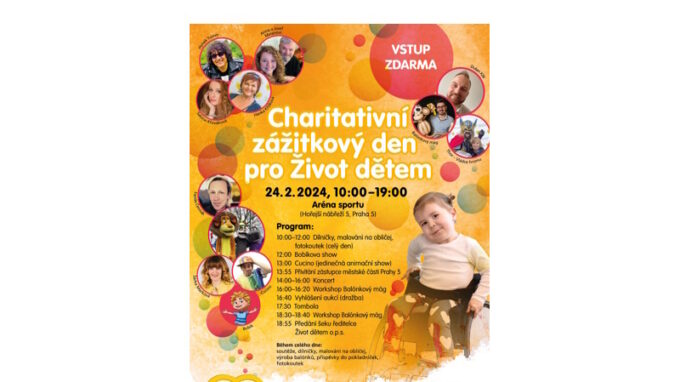 Přijďte v sobotu 24.2. do Arény sportu v Praze 5! Čeká vás celodenní zážitkový program!