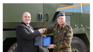 Šternberskou společnost Excalibur Army navštívili vrcholní představitelé nizozemského armády a ministerstva obrany