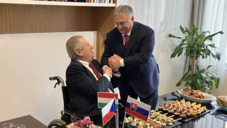 Miloš Zeman a Viktor Orbán