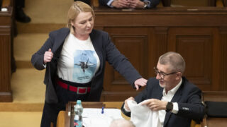 Jana Černochová a Andrej Babiš