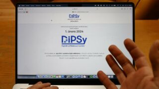 DiPSy, screenshot nefunkční stránky