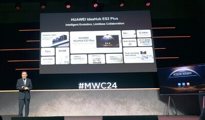 Huawei představuje vlajkový produkt pro chytré kanceláře IdeaHub ES2 Plus