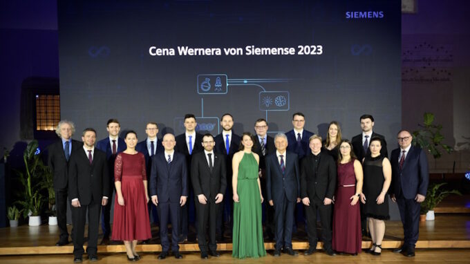 Studenti, mladí vědci a pedagogové získali Ceny Wernera von Siemense
