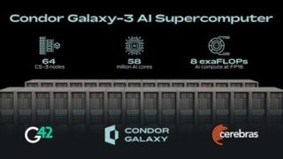 Cerebras a G42 zahajují stavbu AI superpočítače Condor Galaxy 3 s výkonem 8 exaFLOPS