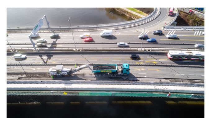 PORR odstartoval poslední dvě etapy rekonstrukce Barrandovského mostu