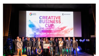 Vítězem českého finále Creative Business Cup 2024 je startup E-CAFE BIKE s elektrickým cargo vozíkem Komuter