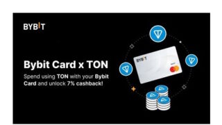 Bybit Card nyní přináší v rámci nejnovější spolupráce exkluzivní odměny v podobě Toncoinů