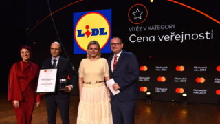 Lidl opět triumfuje v soutěži Mastercard Obchodník roku. Napříč kategoriemi získal již 32 ocenění