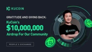 KuCoin oznamuje airdrop v hodnotě 10 milionů USD v KCS a BTC z vděčnosti za podporu komunity