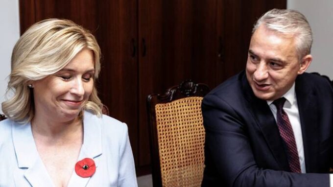 Danuše Nerudová a Josef Středula