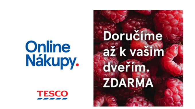Tesco Online doručí zdarma nákupy až k vašim dveřím v Brně, Ostravě a okolí