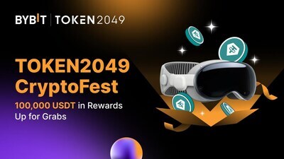 Odhalte sílu obchodování s kryptoměnami na akci TOKEN2049 CryptoFest společnosti Bybit – účastníky čekají ceny o objemu 100.000 USDT