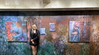 Malířka Markéta Kolářová zahájila sólo výstavu v Hongkongu