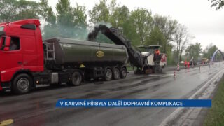 V Karviné musí řidiči počítat s kolonami, opravuje se několik důležitých tahů městem