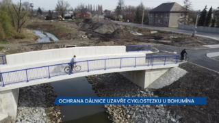 Ochrana dálnice uzavře cyklostezku u Bohumína, řidiči by měli dát pozor na zvýšený počet cyklistů