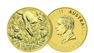 125. výročí australské mincovny Perth Mint