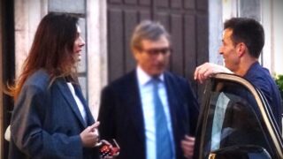 Alena Šeredová s manželem Alessandrem