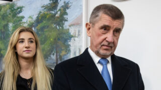 Vivien Babišová a Andrej Babiš
