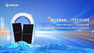 Huasun představuje heteropřechodové solární moduly 0BB s přelomovou technologií bez přípojnic