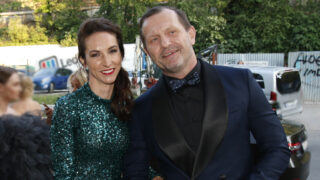 Jaromír Soukup a pohledná Michaela