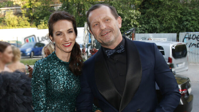 Jaromír Soukup a pohledná Michaela