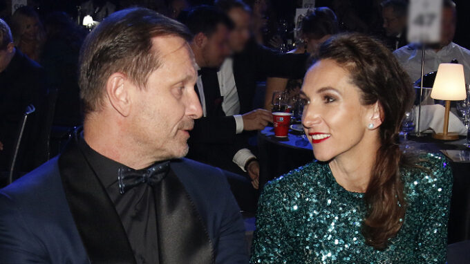 Jaromír Soukup a pohledná Michaela