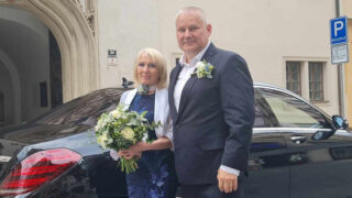 Jiří Kajínek se oženil