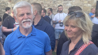 Petr Pavel s manželkou Evou