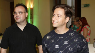 Milan Peroutka s partnerem Dominikem Roubínkem.