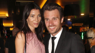 Leoš Mareš a manželkou Monikou.