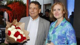 Jiří Paroubek se svou manželkou
