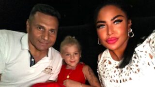 Vladimír Růžička s dcerou a manželkou